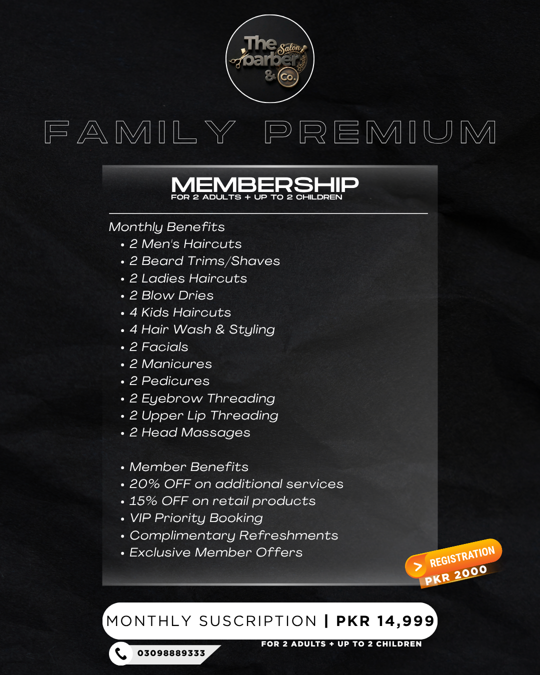 Family Grooming Membership