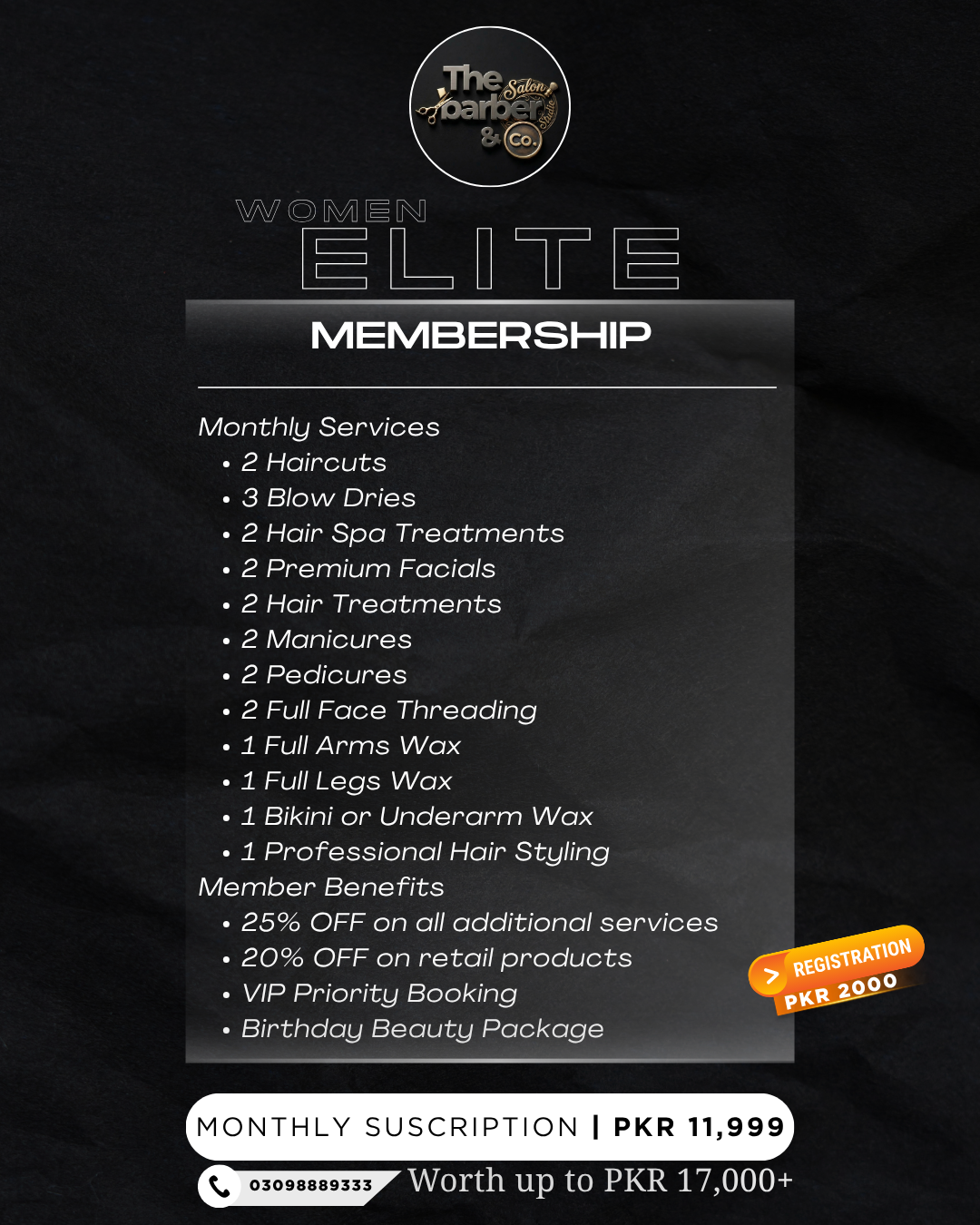 Women's Grooming Membership