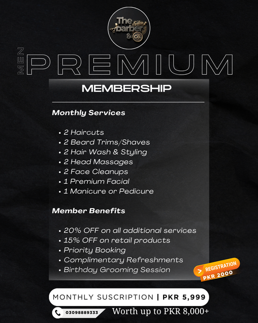 MEN'S GROOMING MEMBERSHIP