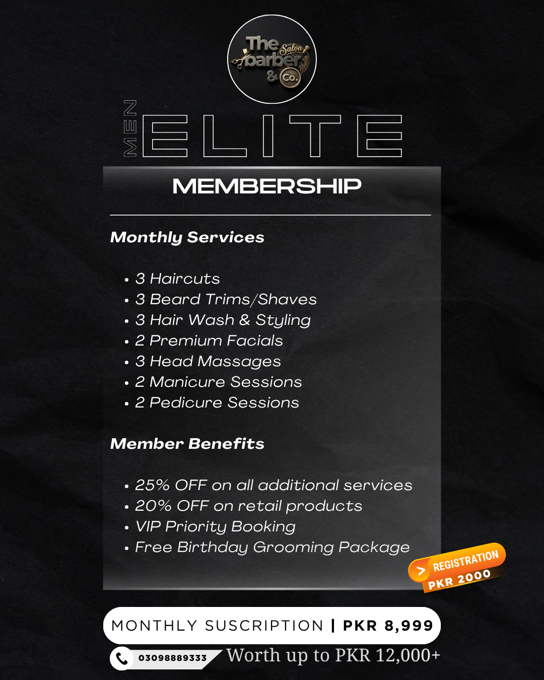 MEN'S GROOMING MEMBERSHIP