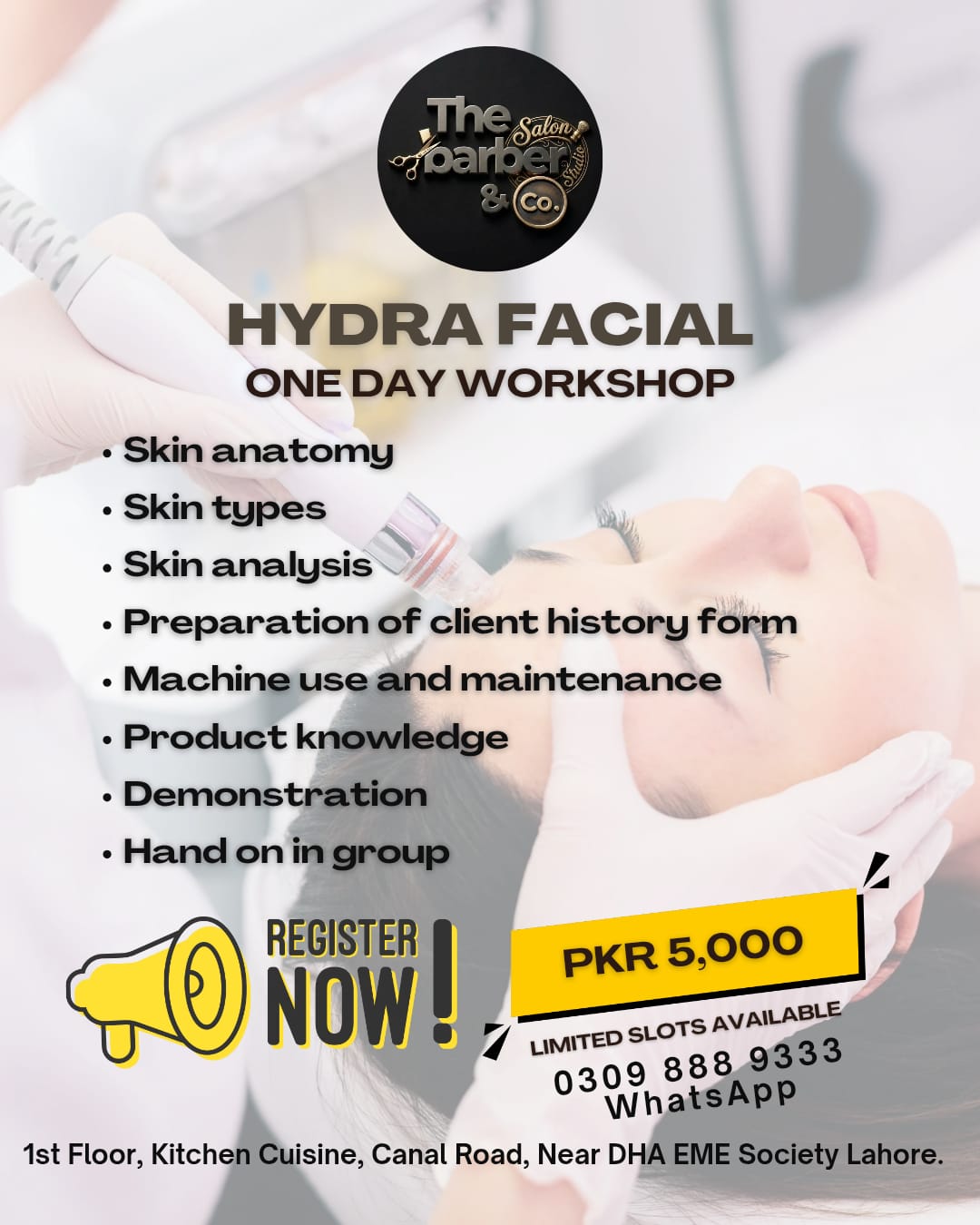 Professional HydraFacial Training Session